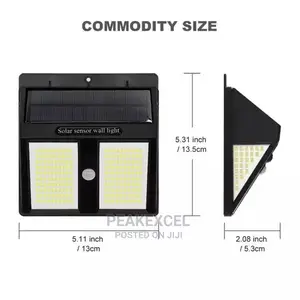 Motion Detection Solar Light 250 Led Lights