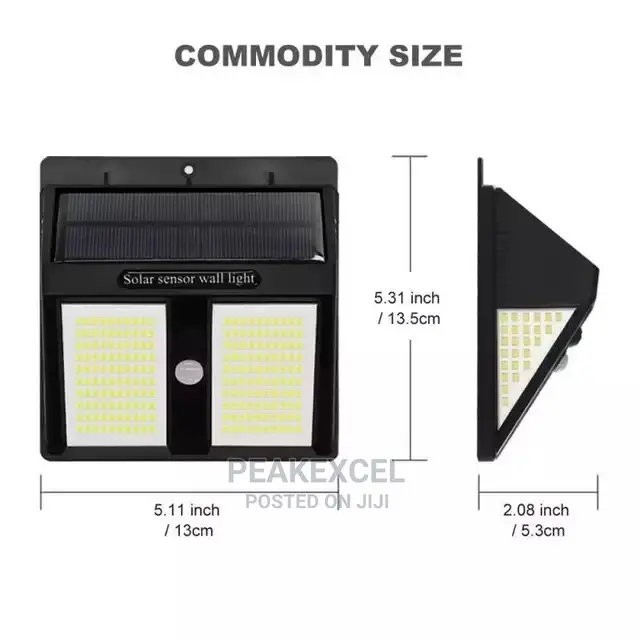 Motion Detection Solar Light 250 Led Lights