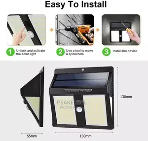 Motion Detection Solar Light 250 Led Lights