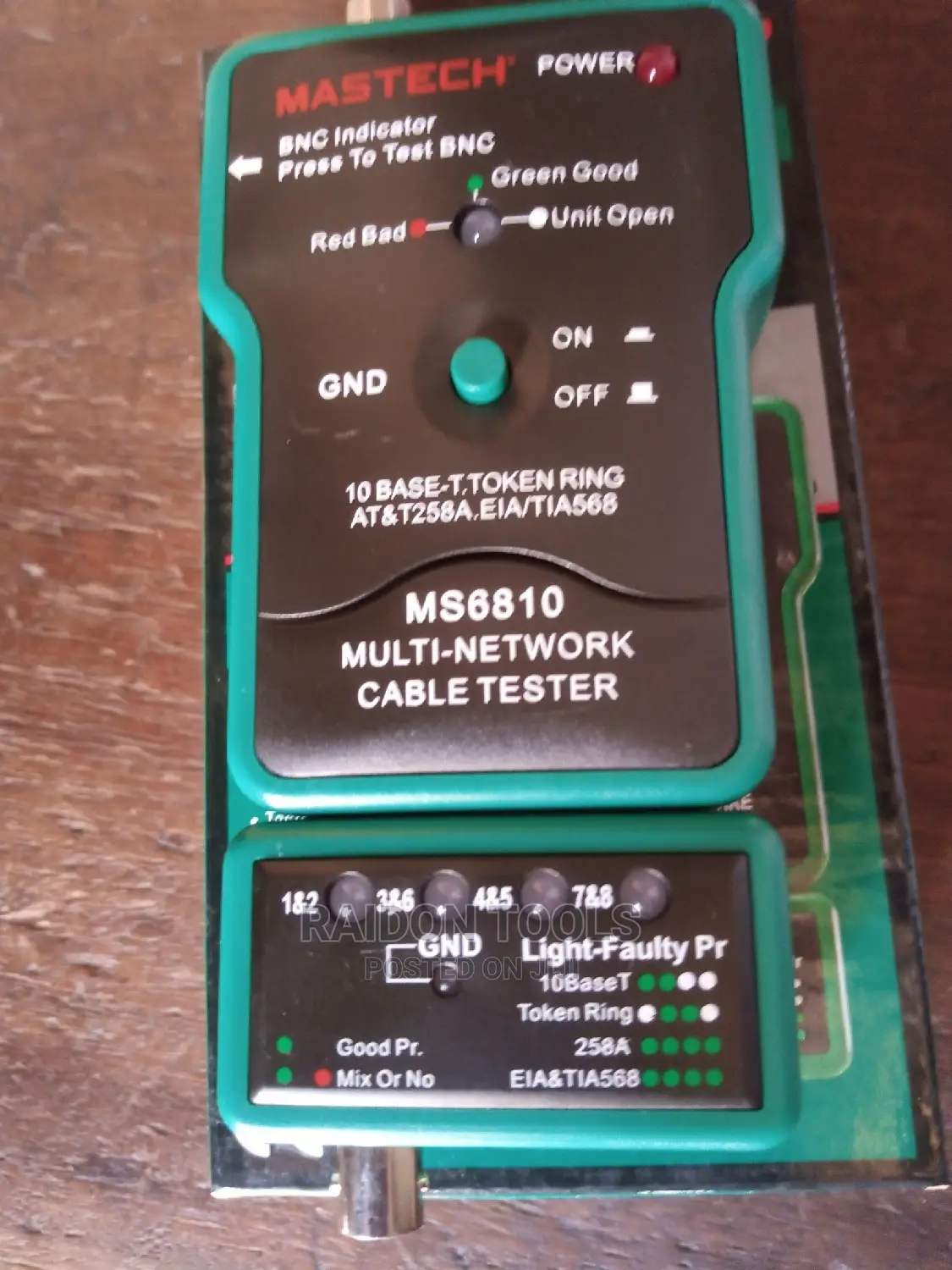 Cable Tester, MASTECH