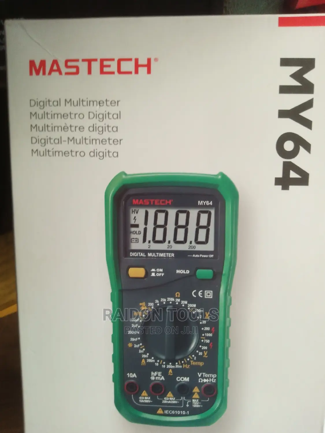 Digital Multimeter, Mastech, My64