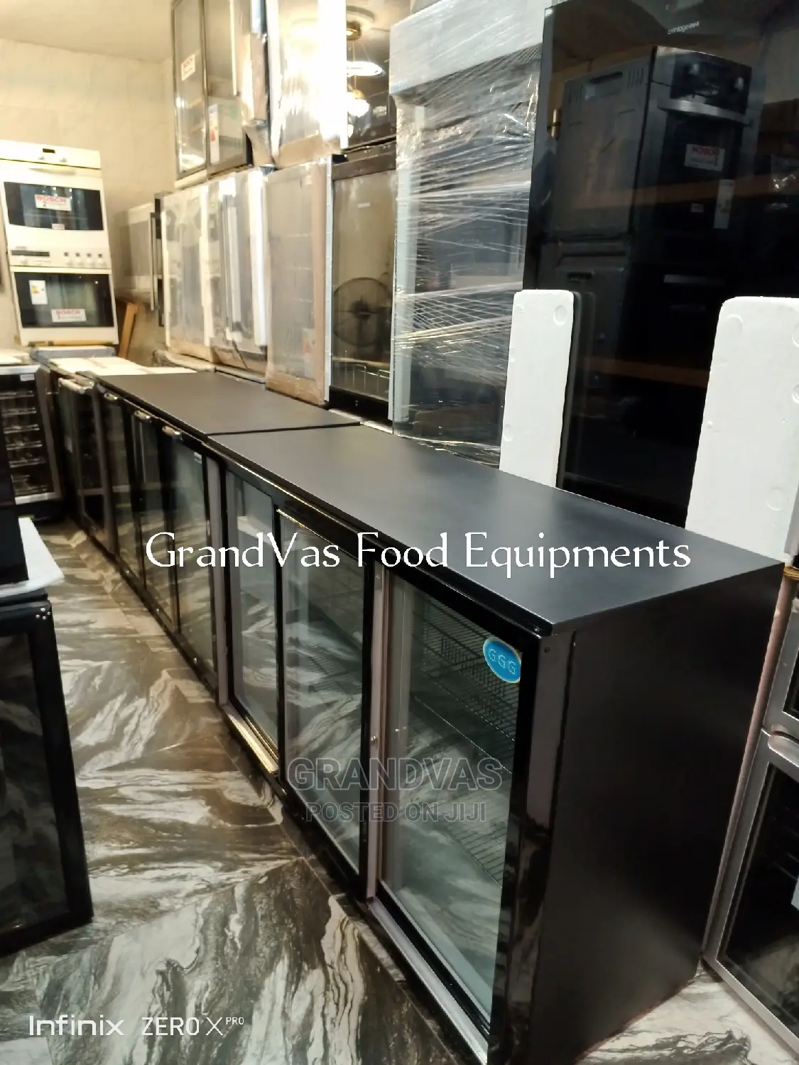 Bar Counter Chiller Three Doors