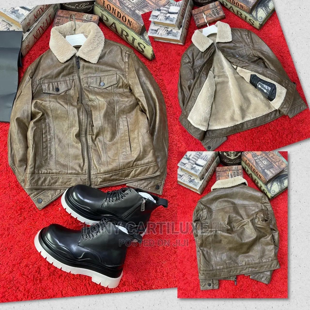 Jackets and Boots Combination