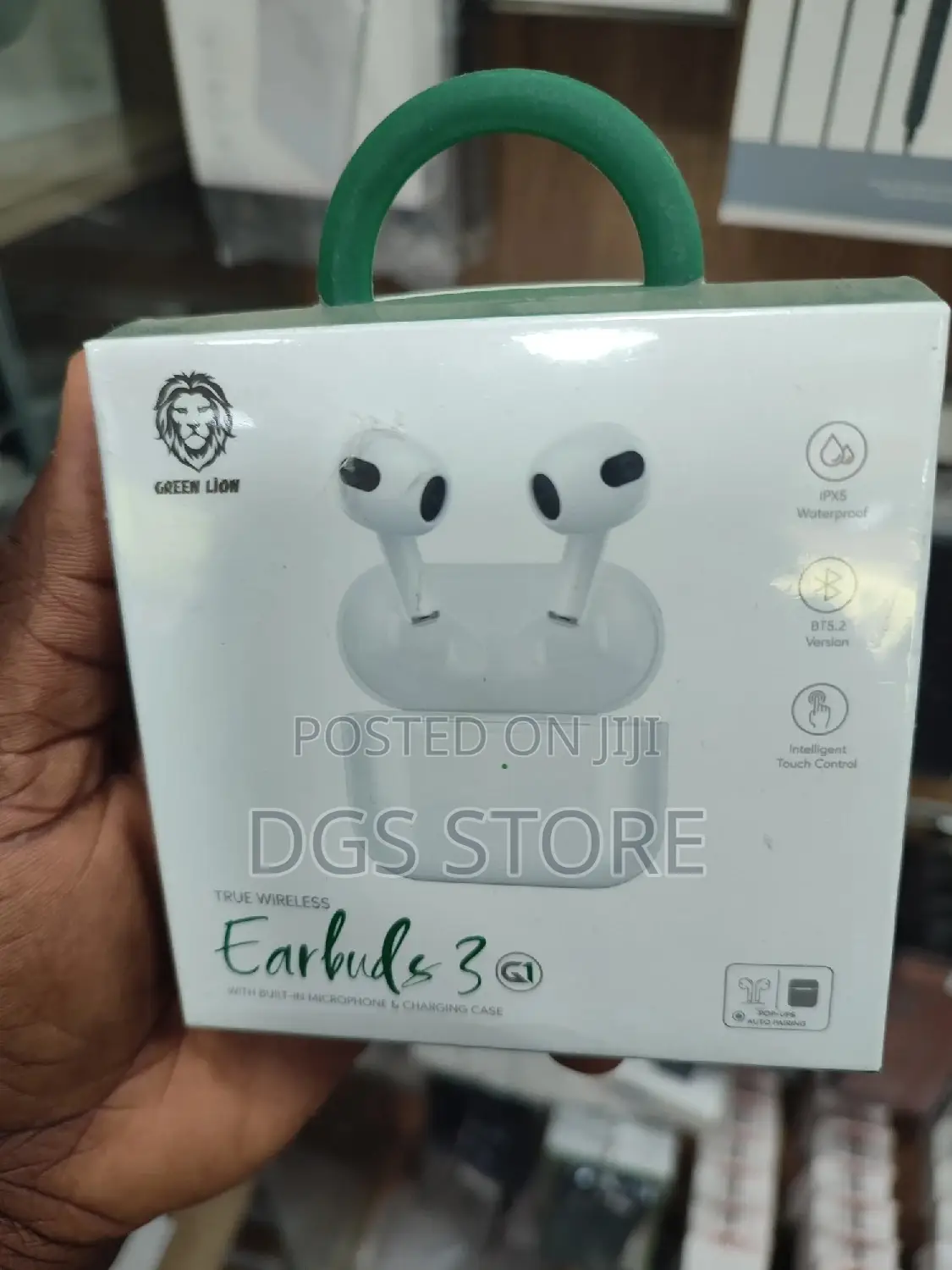 Green Lion Earbuds 3 Bluetooth Earphone