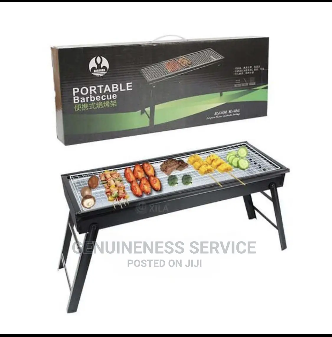 Portable Charcoal Stove With Grill Stand