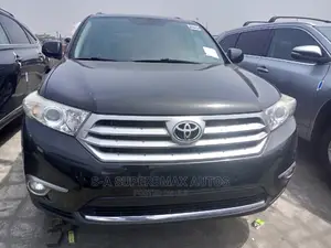 Toyota Highlander Limited 2012 Black