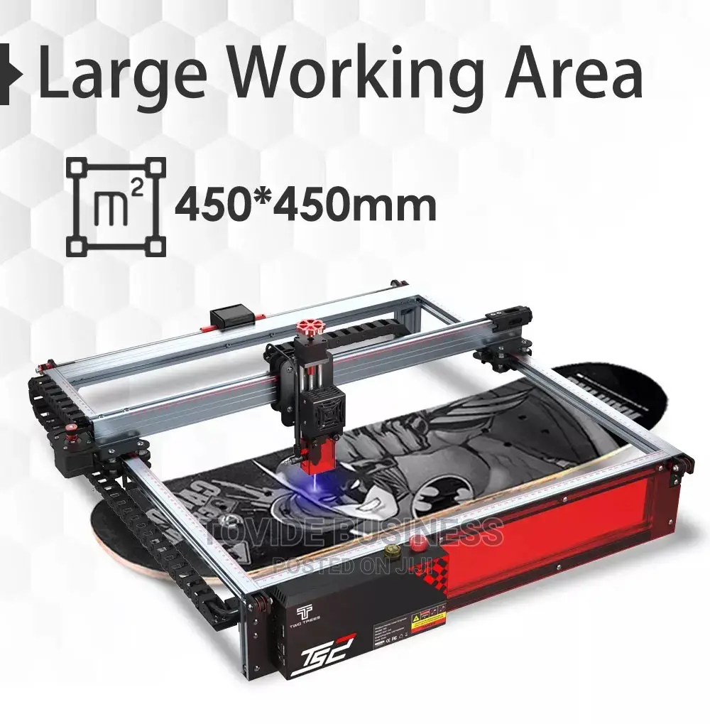 10W Laser Cutter and Engraver Machine 450×450mm