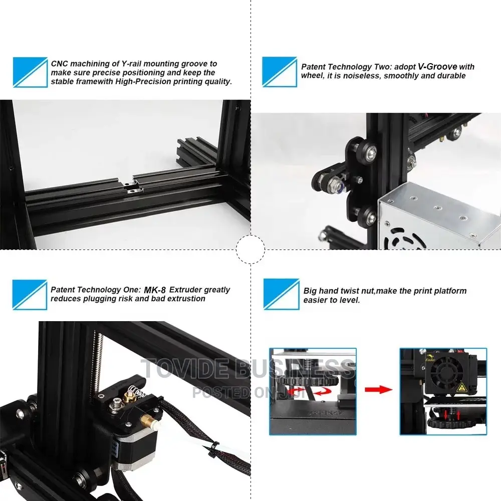 Creality Ender 3 3D Printer + Auto Resume Function