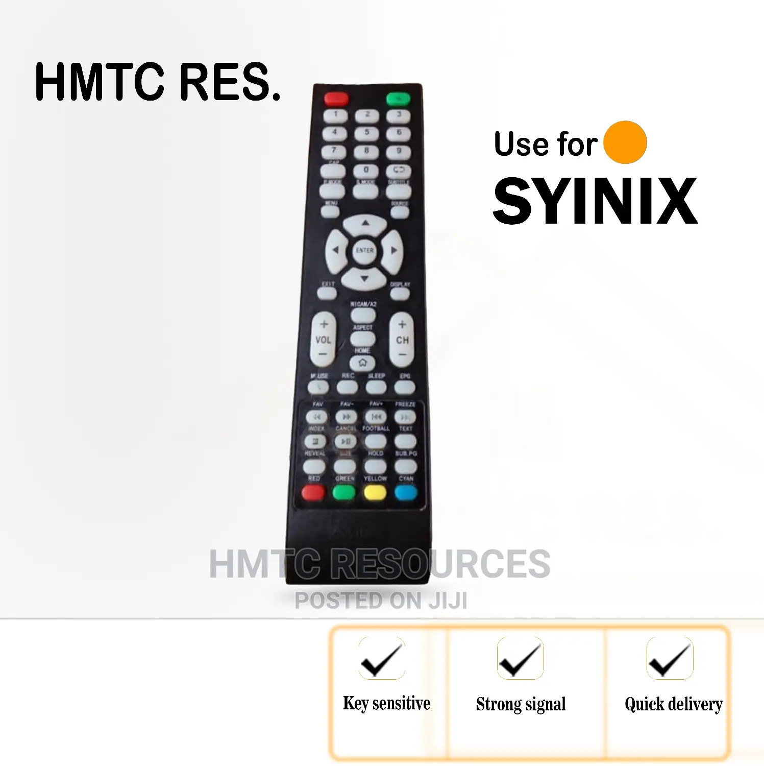 Syinix Smart Television Remote Control