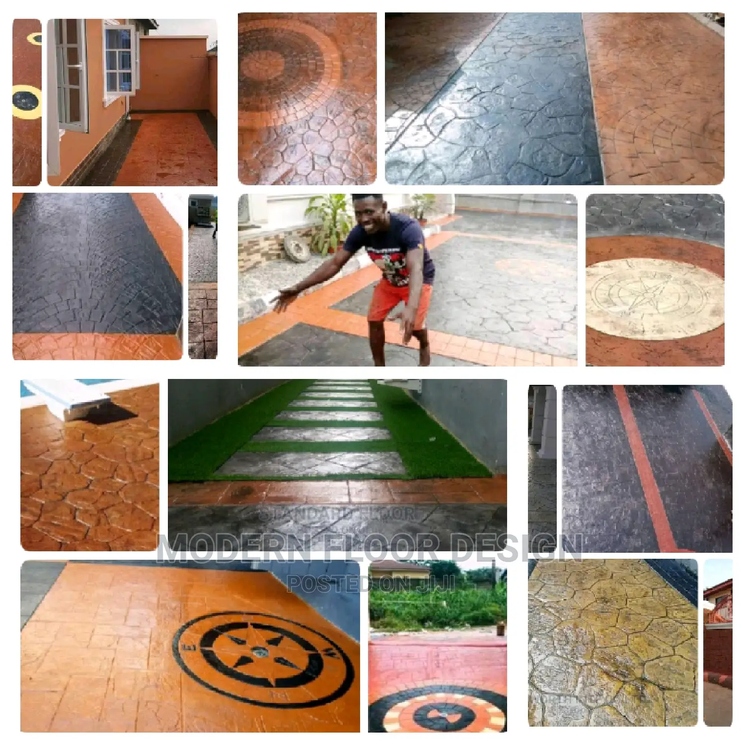 Solid Stamps Floor