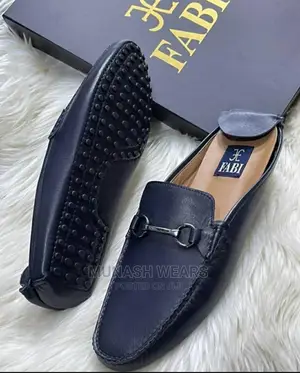 Italian Fabi Leather Half Shoe