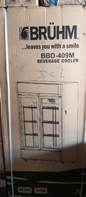 Display Side by Side Beverage Cooler.