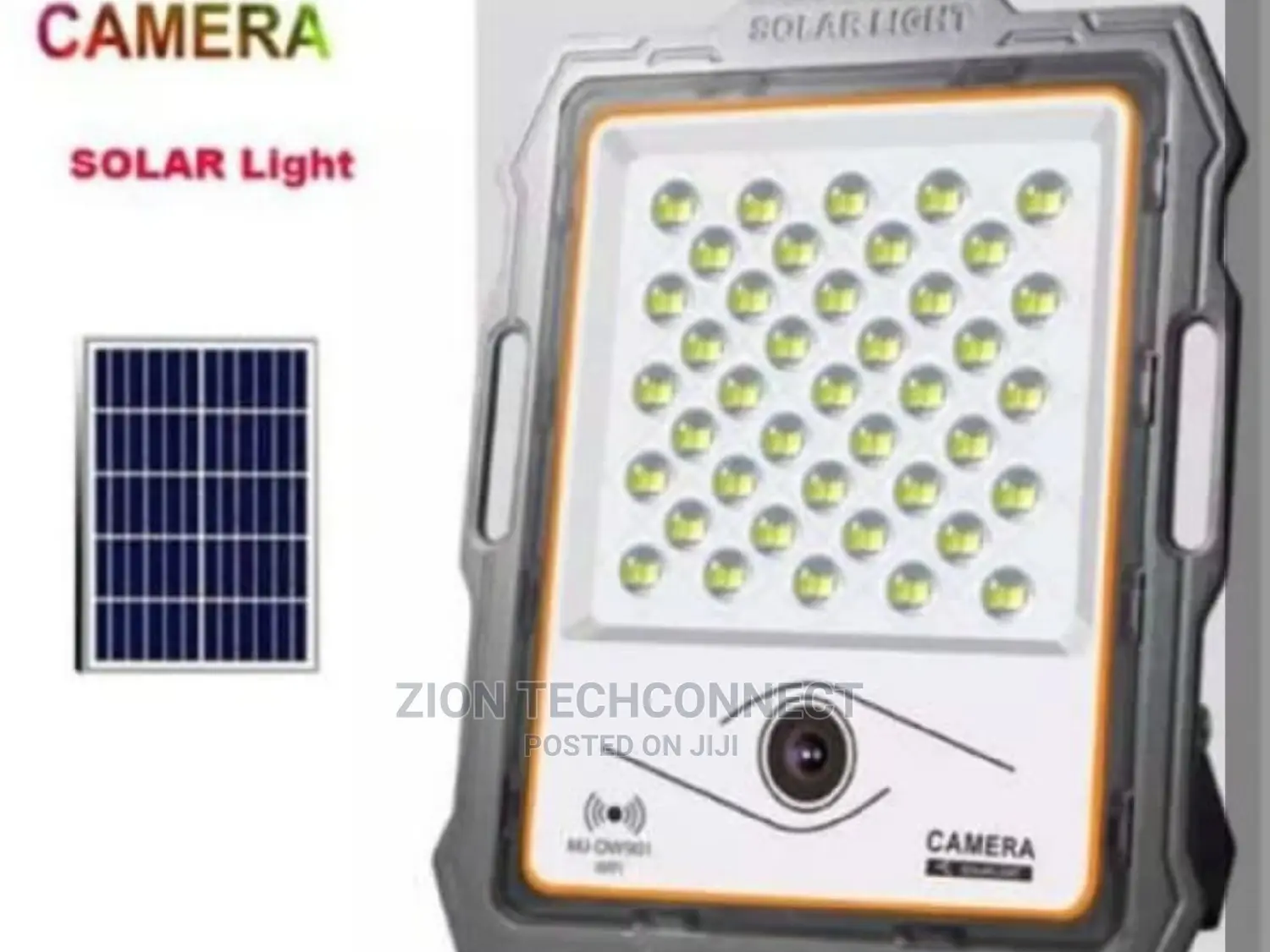 Solar Light With Camera And Panel