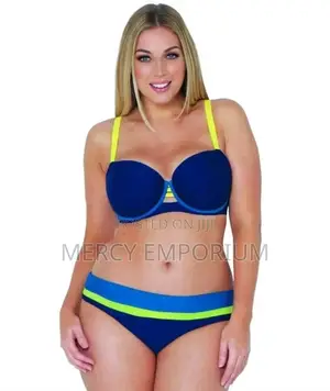 Curvy Kate Bikini Set. Blue Sexy Bikini