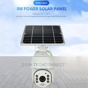 Solar Ptz Camera 360 Degree Rotation 4G Sim And Memory Card