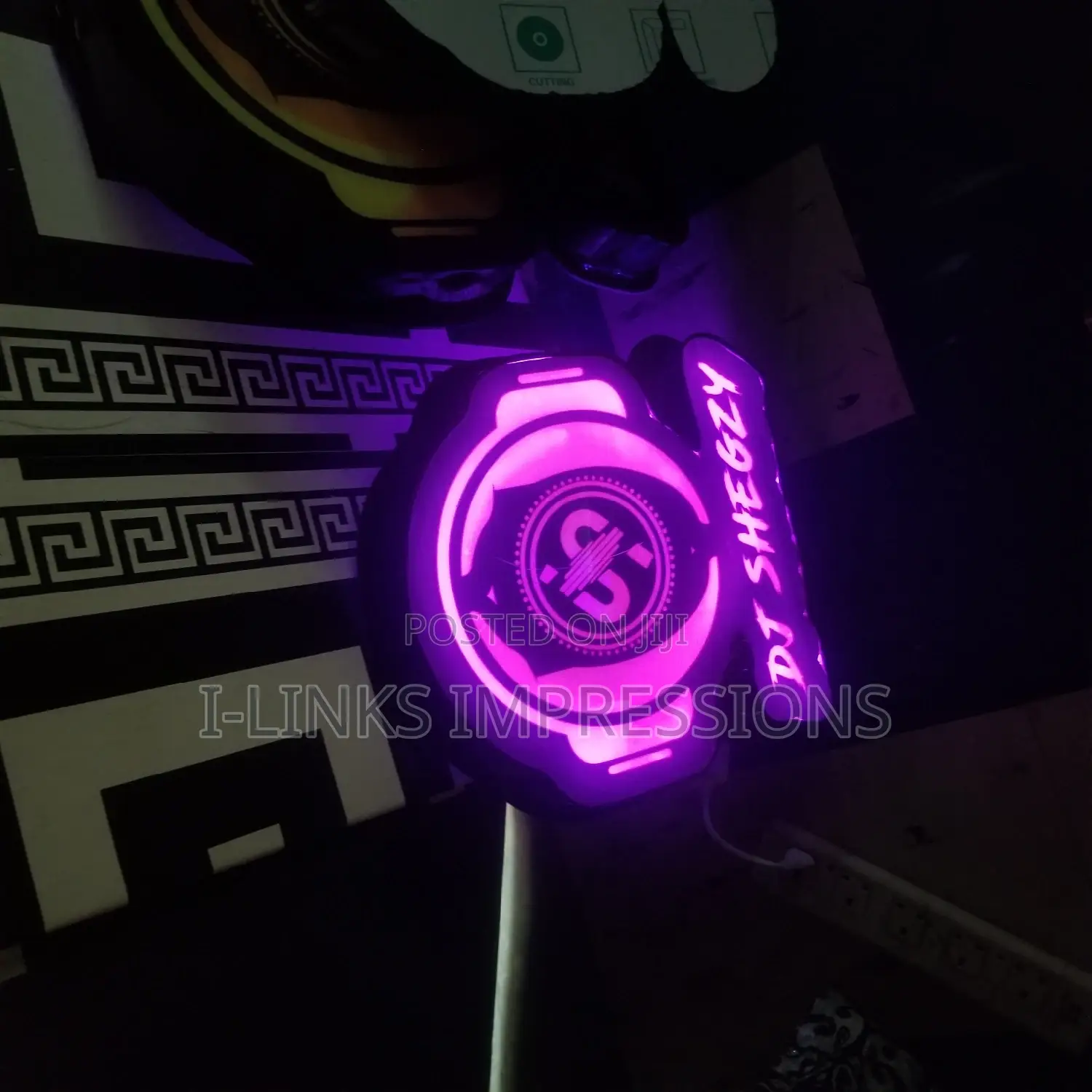 LED DJ Booth/Facade Construction