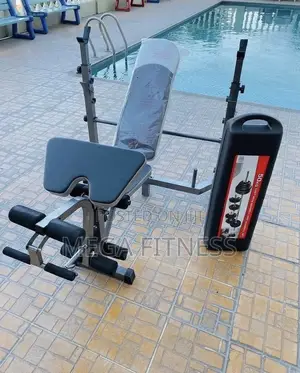 Semi Commercial Weight Lifting Bench With 50kg