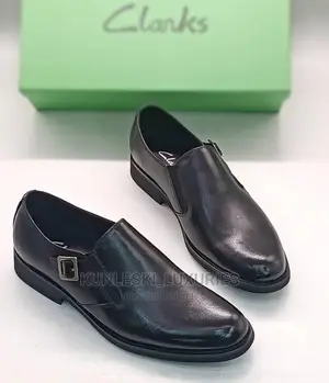 Photo - Original Clarks Men Leather Office Shoe Available