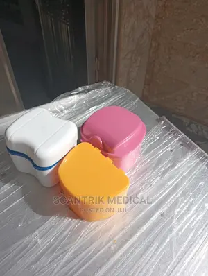 Dental Box Denture Teeth Storage Case Mouth Guard Container