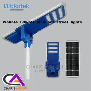 Wakatek 60watts All in One Solar Street Light