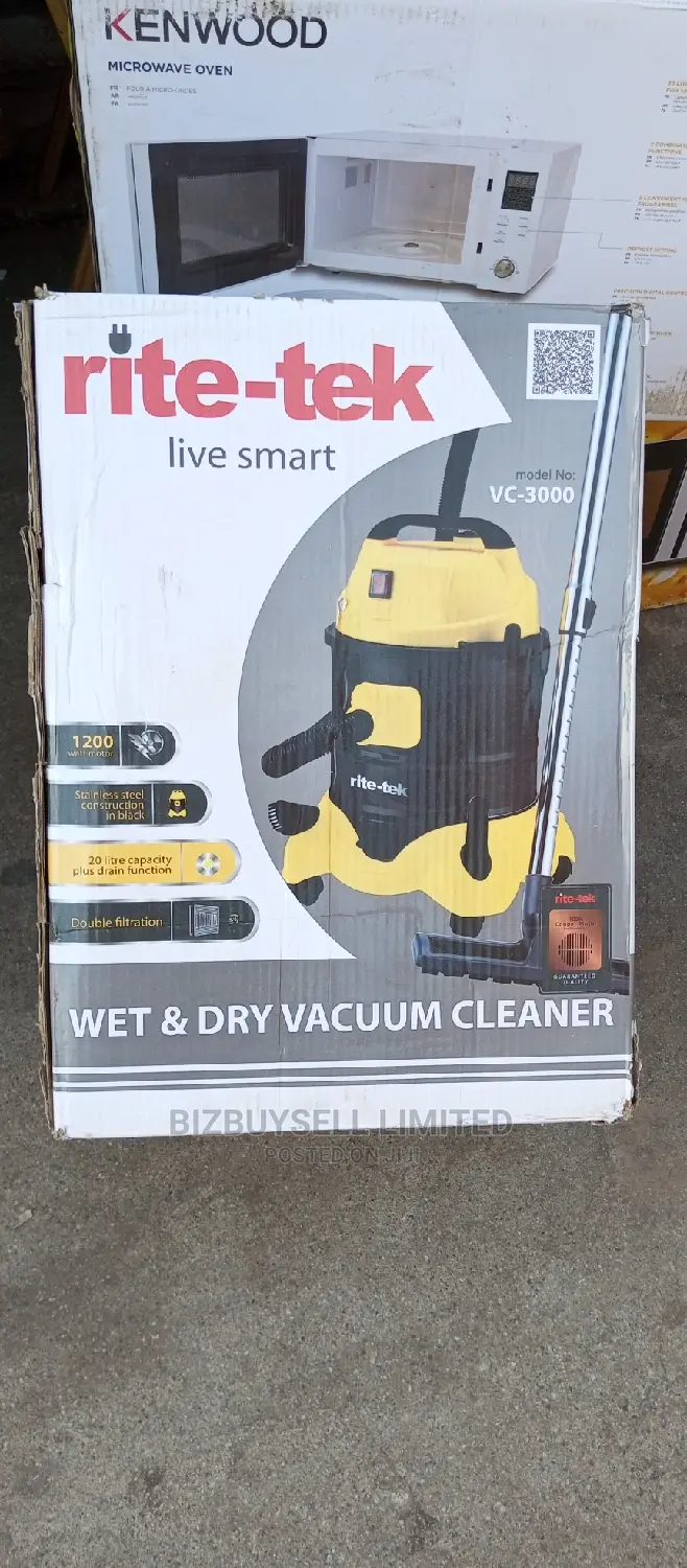 Wet and Dry Drum Vacuum Cleaner.