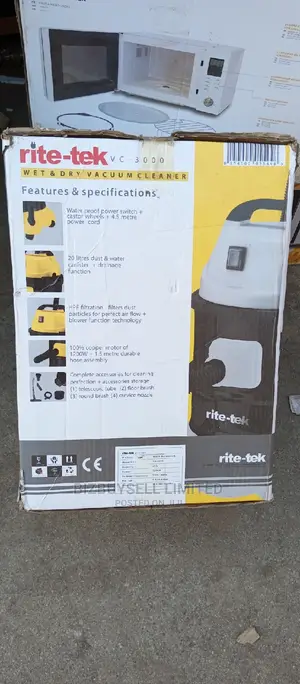 Wet and Dry Drum Vacuum Cleaner.