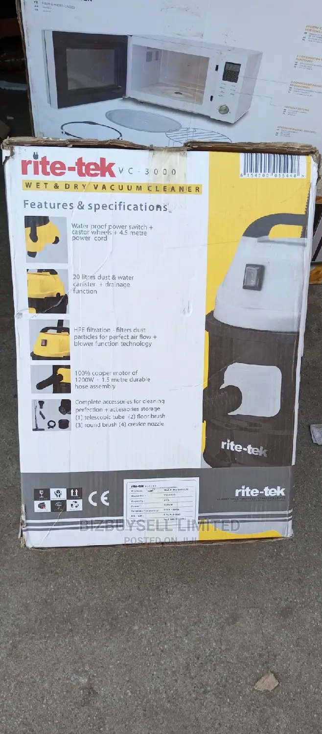 Wet and Dry Drum Vacuum Cleaner.