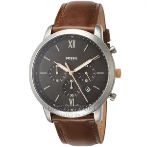 Original FOSSIL Leather Strap Watch Available in Store