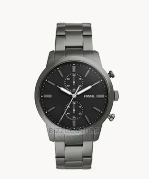 Original FOSSIL Black Stainless Steel Available in Store