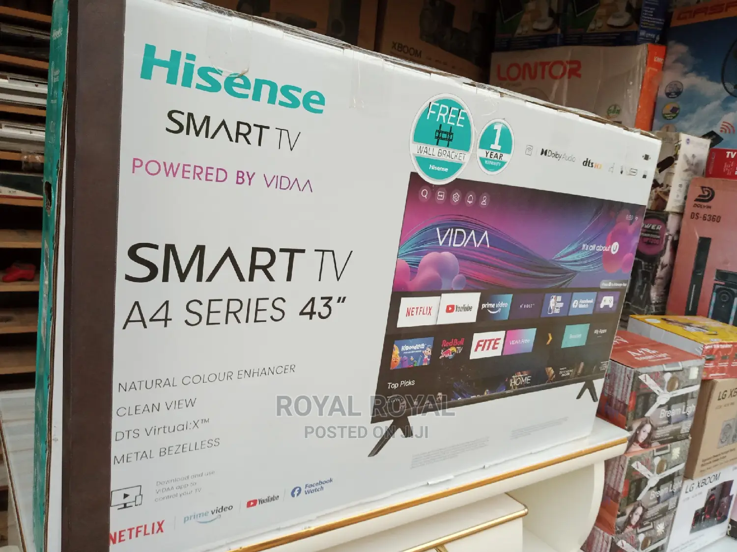 Hisense 43-Inch Smart Android Full Hd Tv