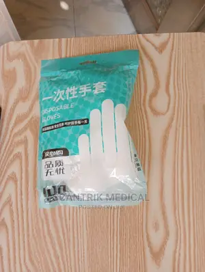 Disposable Plastic Hand Gloves for Kitchen, Hospital