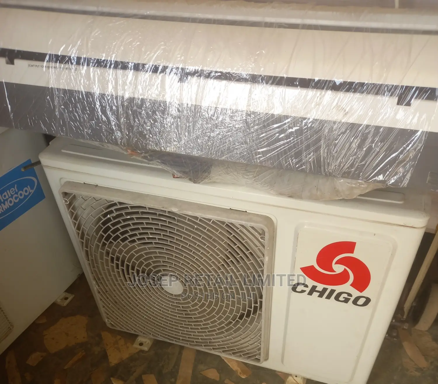 1hp German Chigo Open Box Ac With Kit