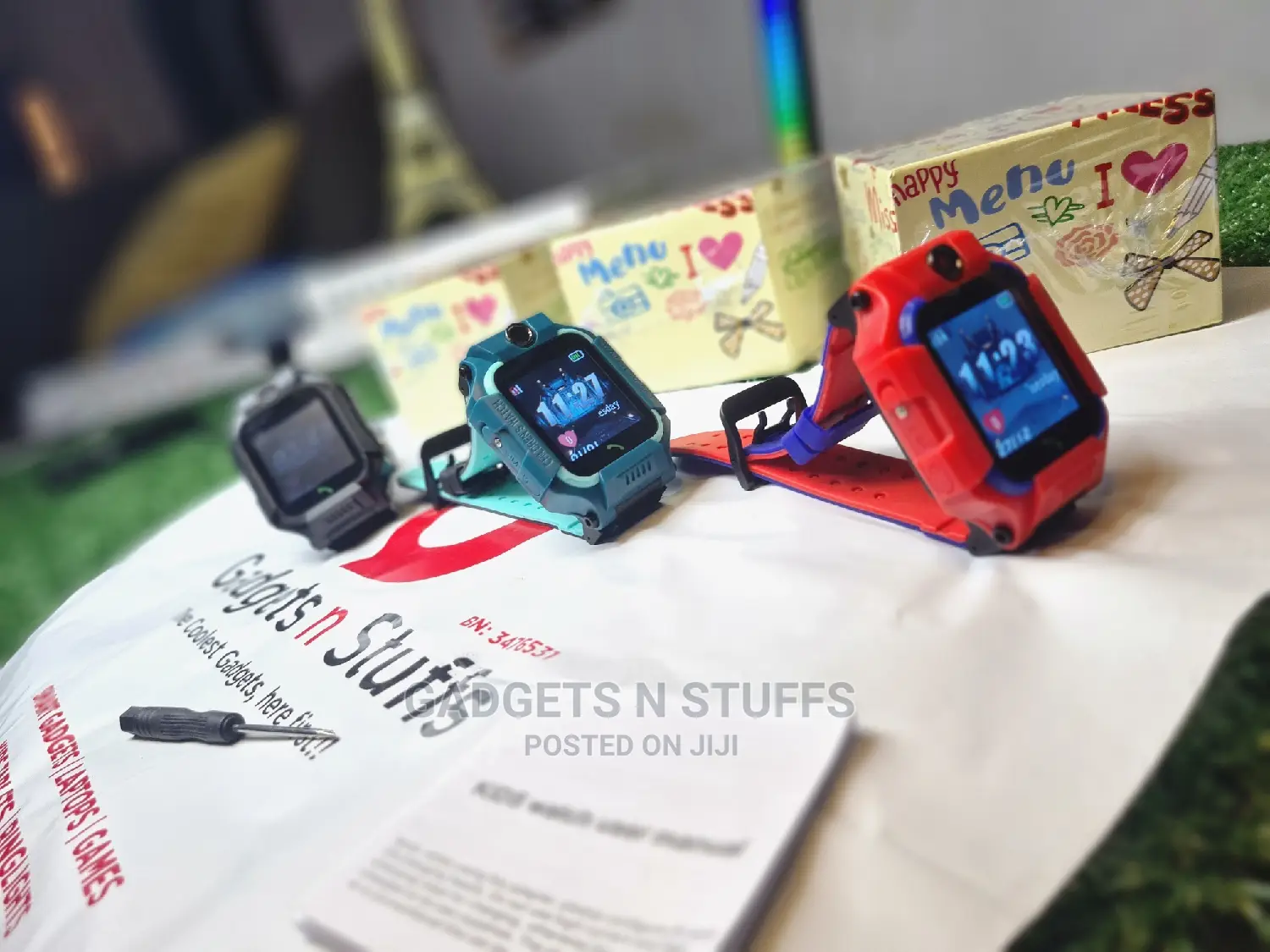 Kids GPS Smartwatch Sim Enabled With Tracking Features