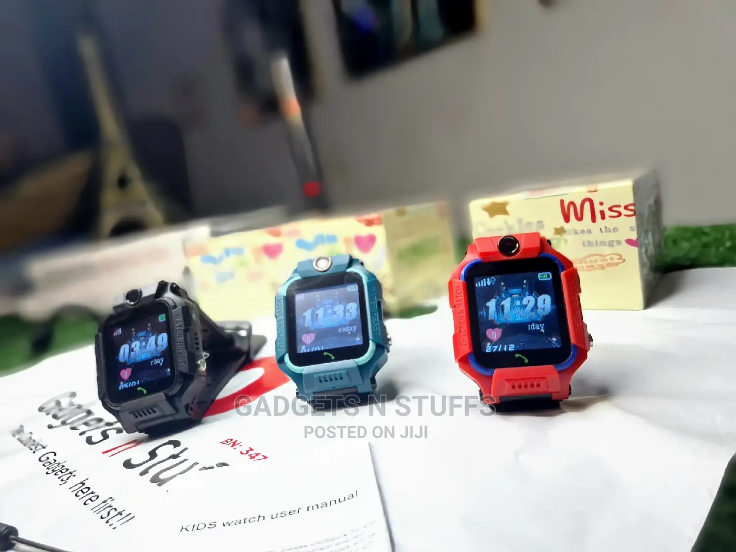 Kids GPS Smartwatch Sim Enabled With Tracking Features