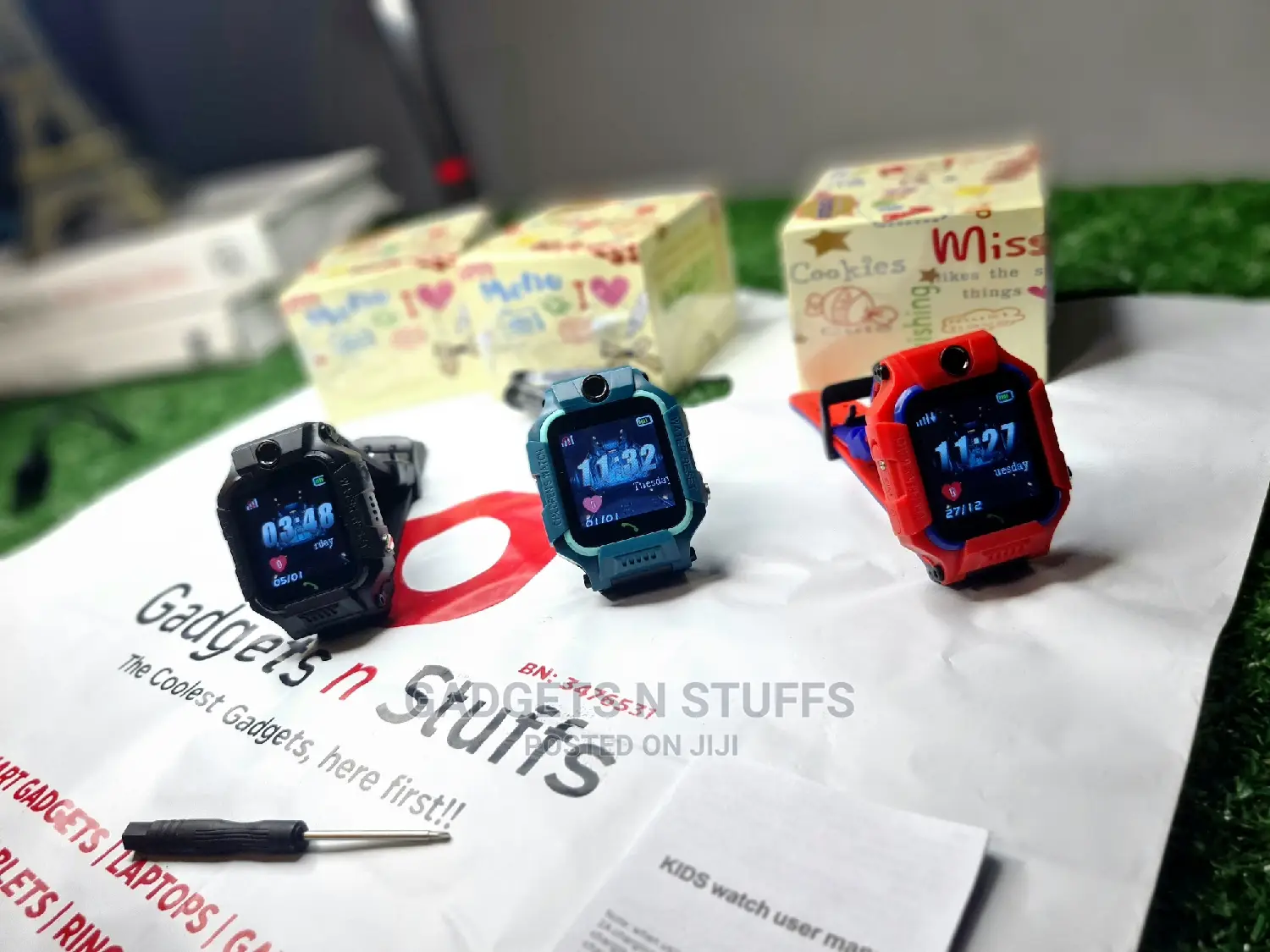 Kids GPS Smartwatch Sim Enabled With Tracking Features