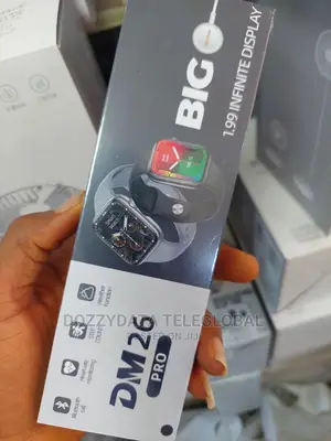 DM26 Pro Smart Watch Wireless Charger With Big Screen