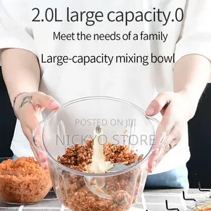 2liters Hand Pat Food Processor