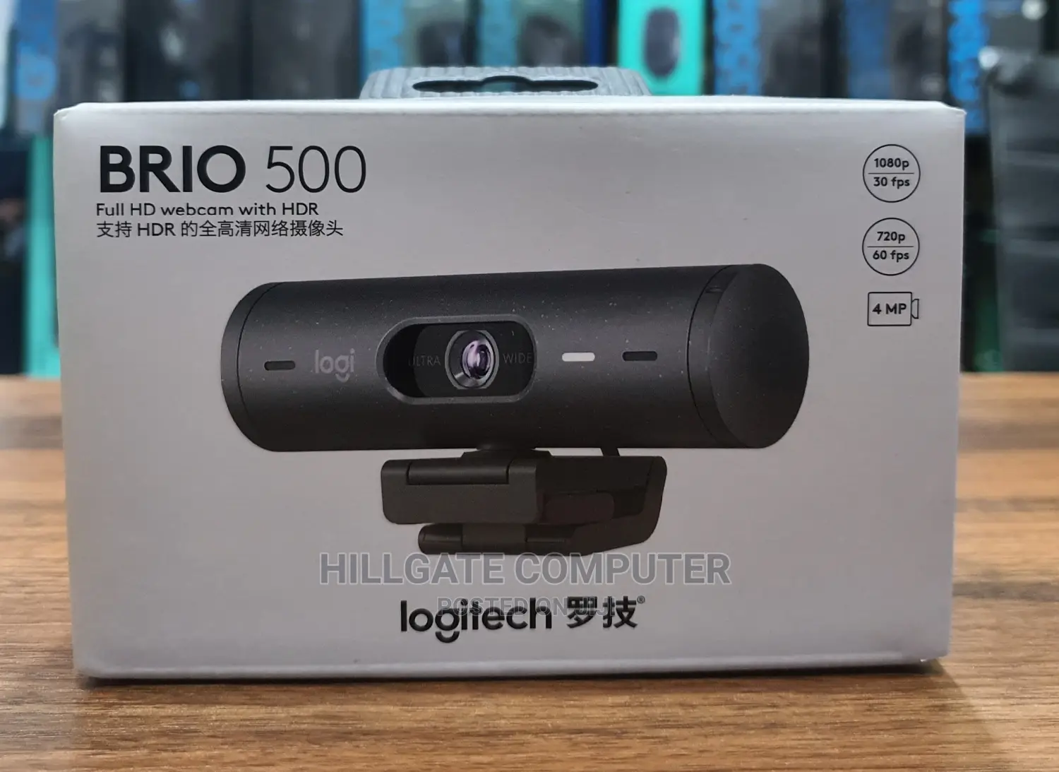 Logitech BRIO 500 Webcam