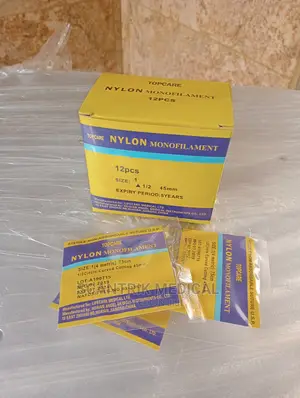 Hospital Monofilament Polyamide Nylon Sutures,