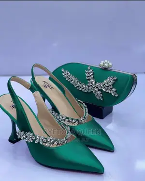 Quality, Fashionable Shoe And Clutch Sets