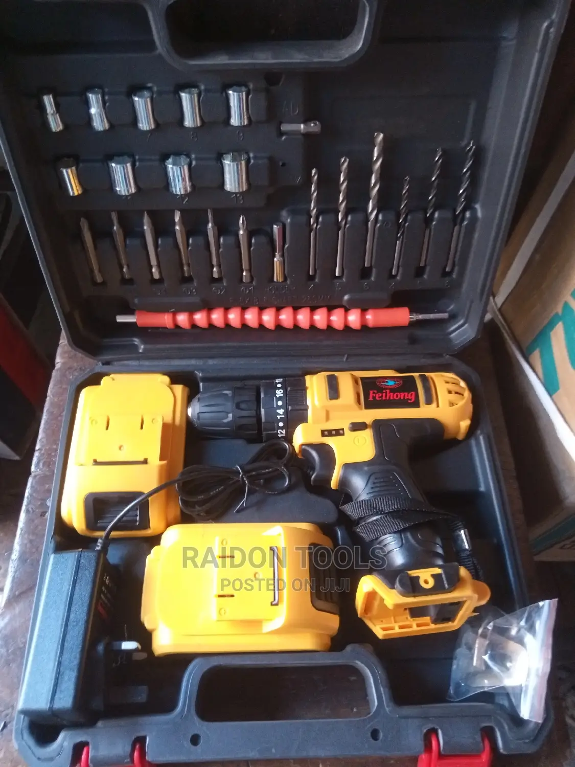 28V Cordless Drill, FEIHONG, Original
