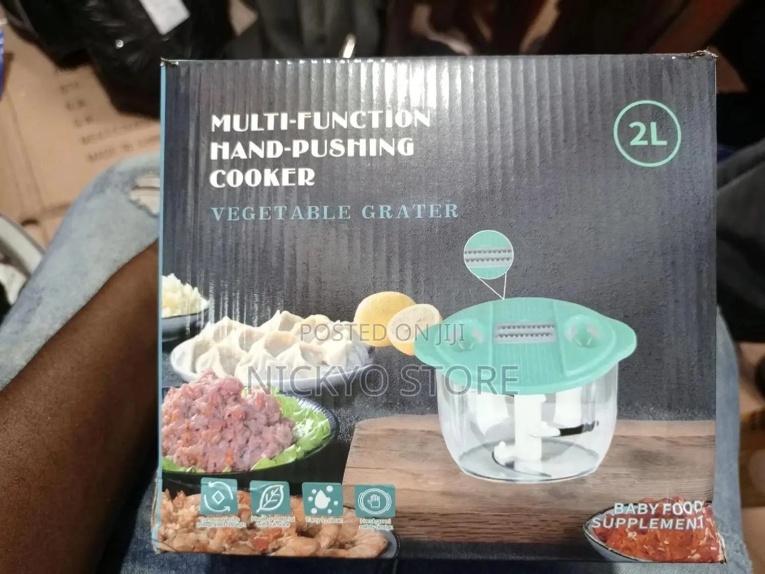 2liters Hand Pat Food Processor