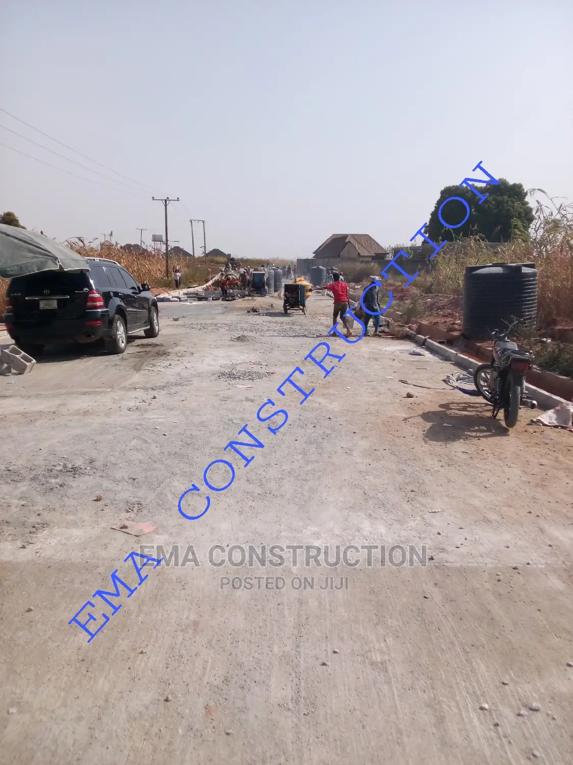 Concrete Road Pavement