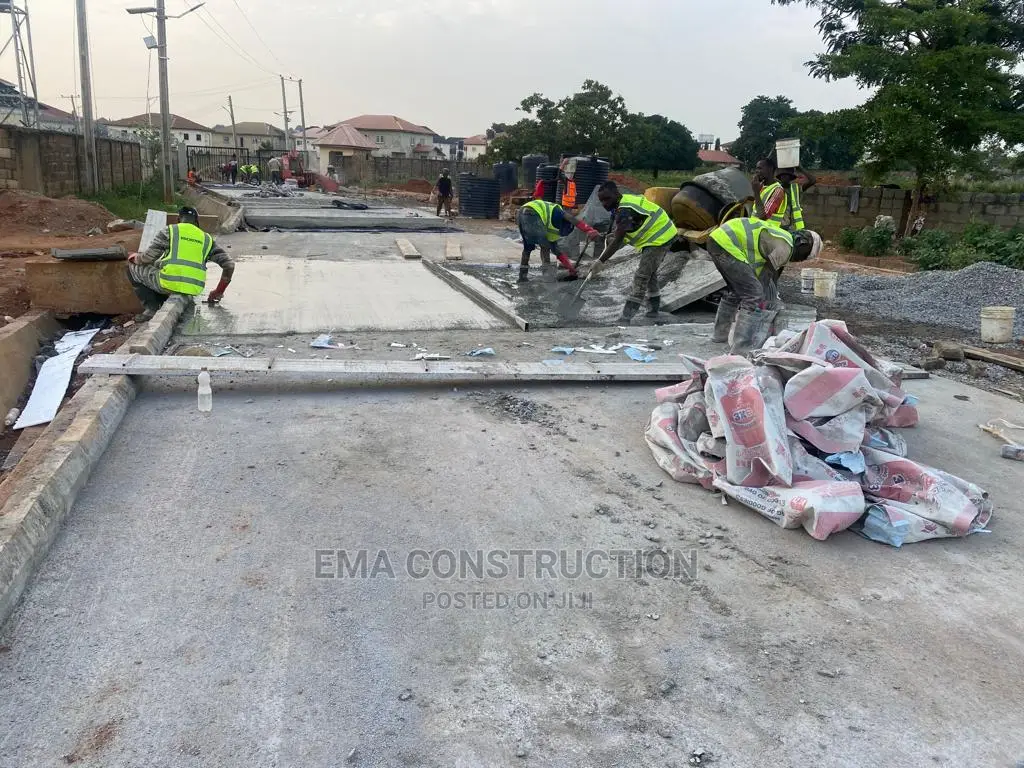 Concrete Road Pavement