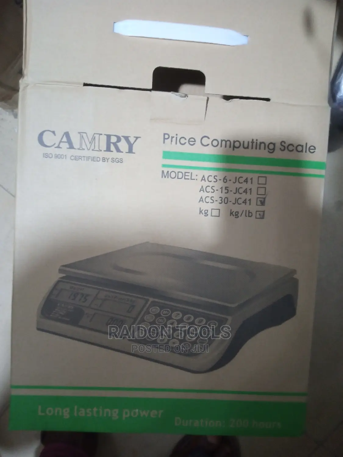 Original Camry Scale 30kg