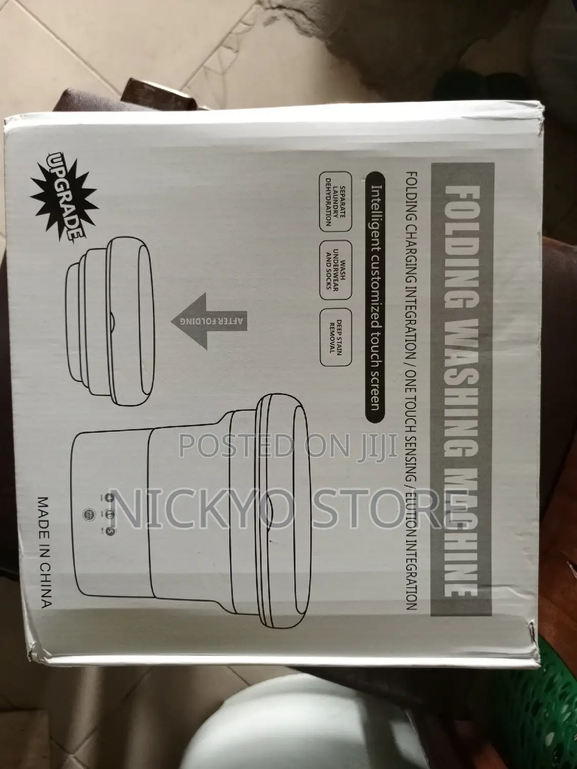 Mini Washing Machine Foldable Washing Machine With Handle
