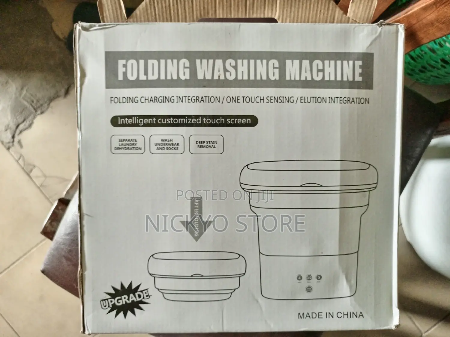 Mini Washing Machine Foldable Washing Machine With Handle