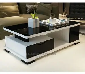 Tbl4 Glass Top Cofee Table / Center Table