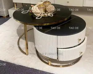 New Modern 2 in 1 Centre Table With Drawers