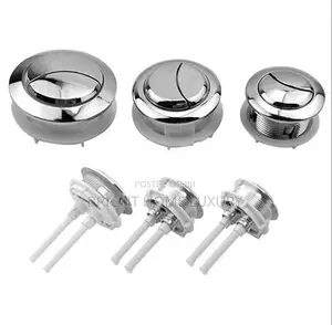 Dual Flush Toilet Water Tank Push Buttons Rods